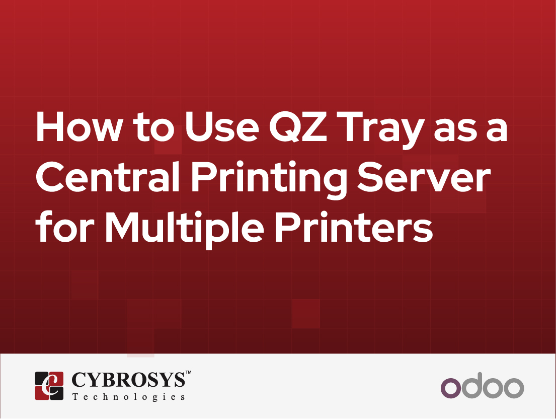  How to Use QZ Tray as a Central Printing Server for Multiple Printers