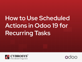  How to Use Scheduled Actions in Odoo 19 for Recurring Tasks