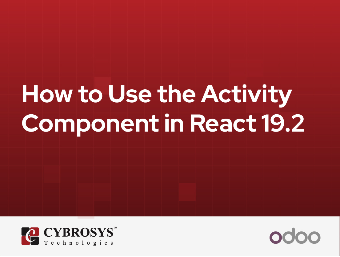  How to Use the Activity Component in React 19.2