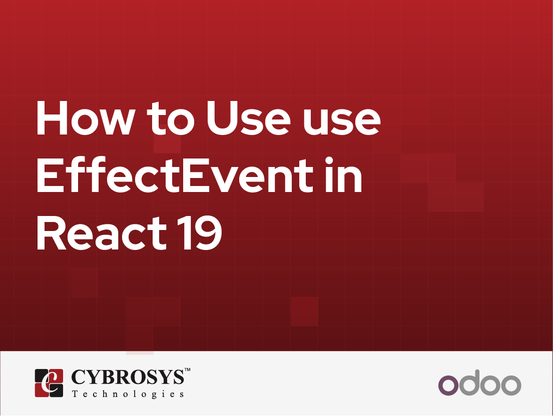  How to Use useEffectEvent in React 19