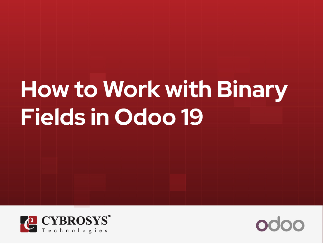  How to Work with Binary Fields in Odoo 19