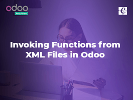  Invoking Functions from XML Files in Odoo