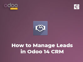  How to Manage Leads in Odoo 14 CRM