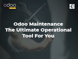  Odoo Maintenance The Ultimate Operational Tool For You