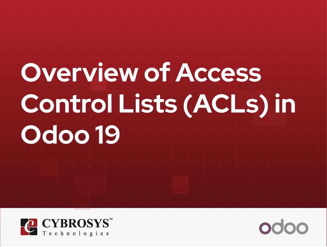 Overview of Access Control Lists (ACLs) in Odoo 19