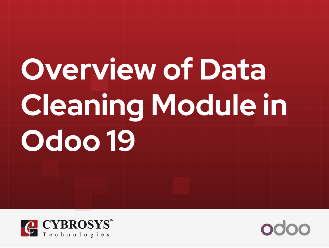  Overview of Data Cleaning Module in Odoo 19