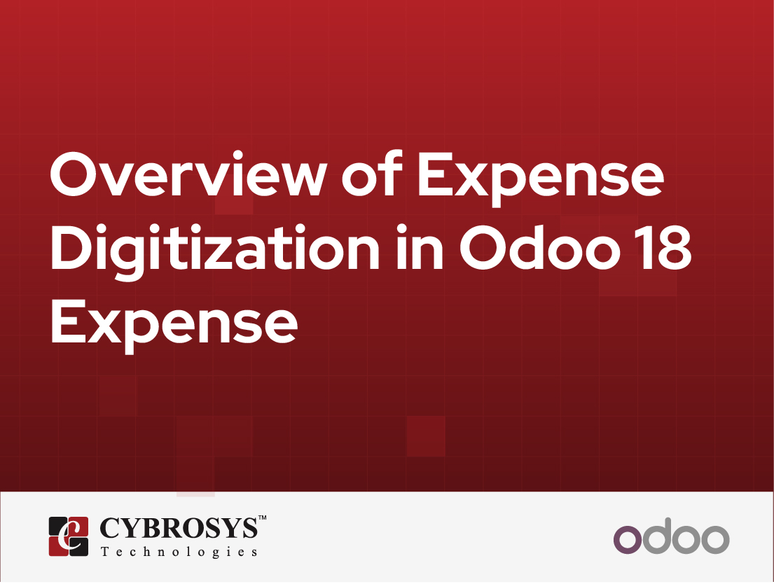  Overview of Expense Digitization in Odoo 18 Expense