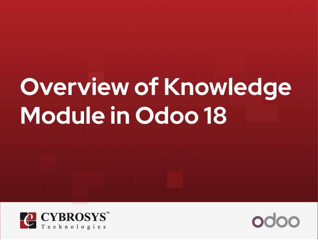  Overview of Knowledge Module in Odoo 18