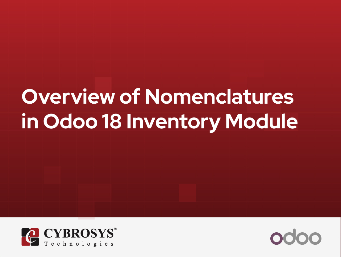  Overview of Nomenclatures in Odoo 18 Inventory Module