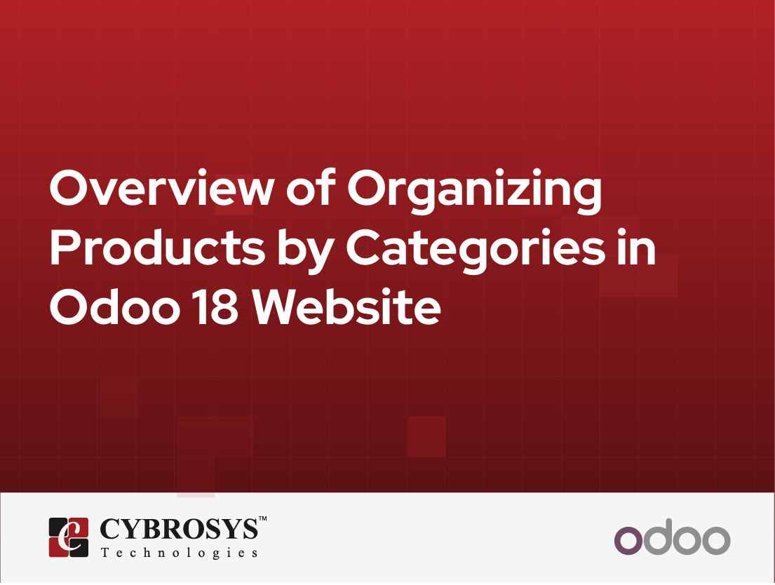  Overview of Organizing Products by Categories in Odoo 18 Website