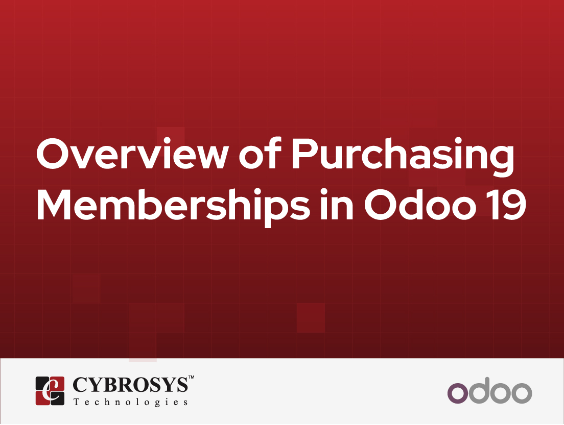  Overview of Purchasing Memberships in Odoo 19
