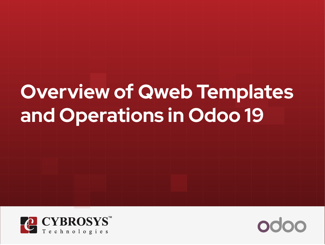  Overview of Qweb Templates and Operations in Odoo 19