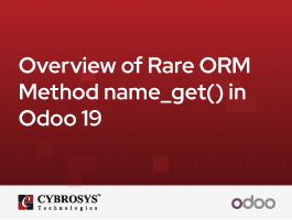  Overview of Rare ORM Method name_get() in Odoo 19