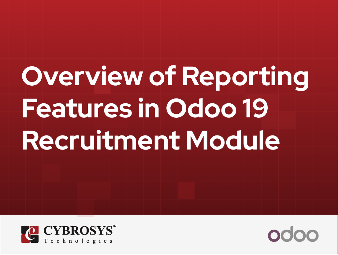  Overview of Reporting Features in Odoo 19 Recruitment Module