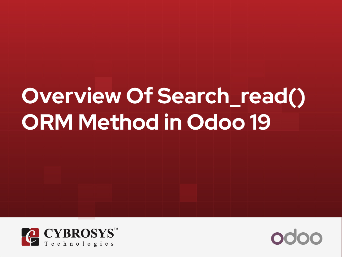  Overview Of Search_read() ORM Method in Odoo 19