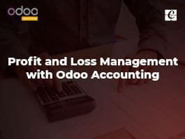  Profit and Loss management with Odoo Accounting