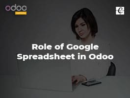  Role of Google Spreadsheet in Odoo