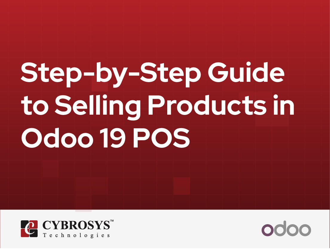 Step-by-Step Guide to Selling Products in Odoo 19 POS