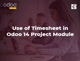  Use of Timesheet in Odoo 14 Project Module