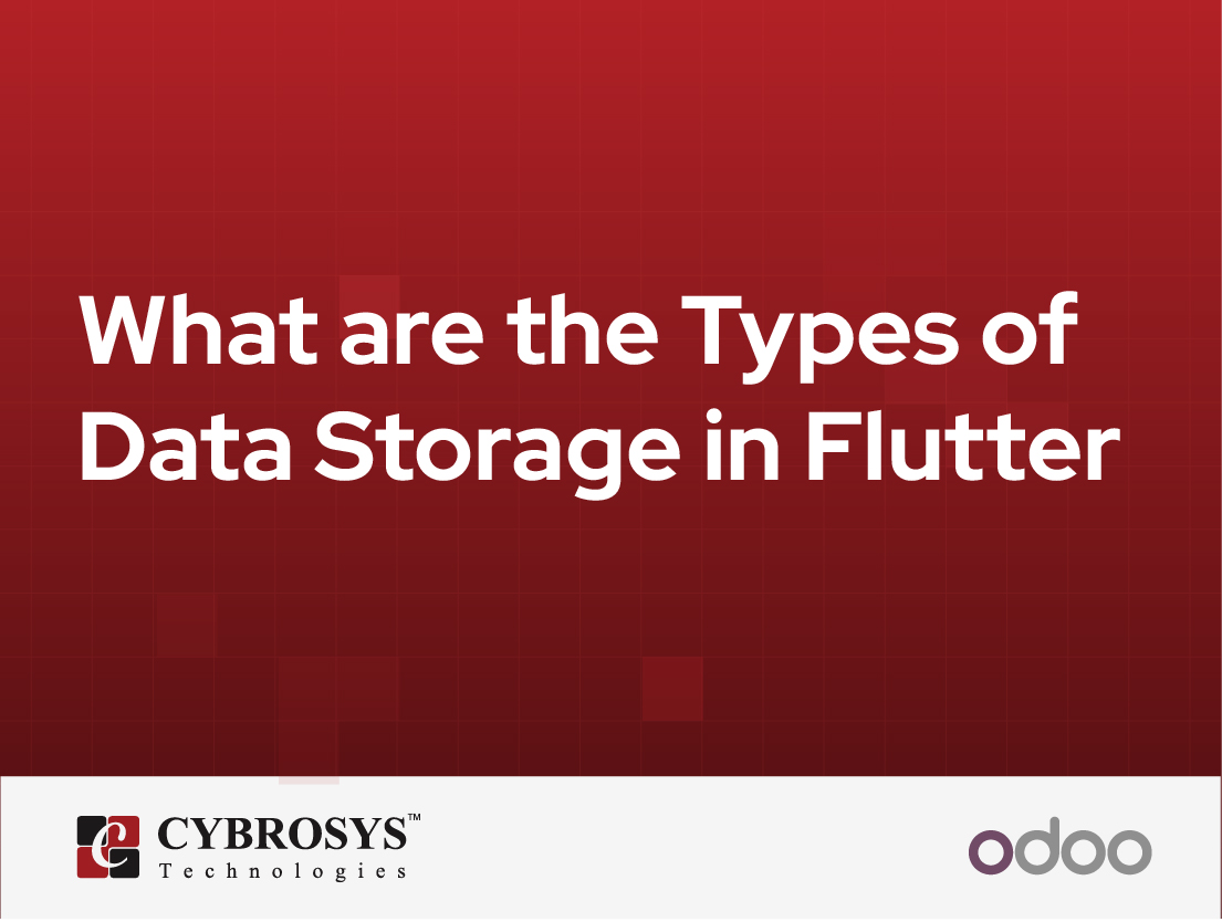  What are the Types of Data Storage in Flutter