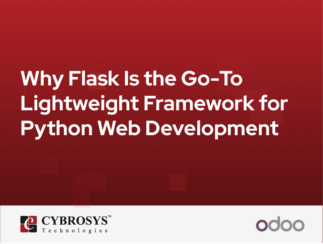  Why Flask Is the Go-To Lightweight Framework for Python Web Development