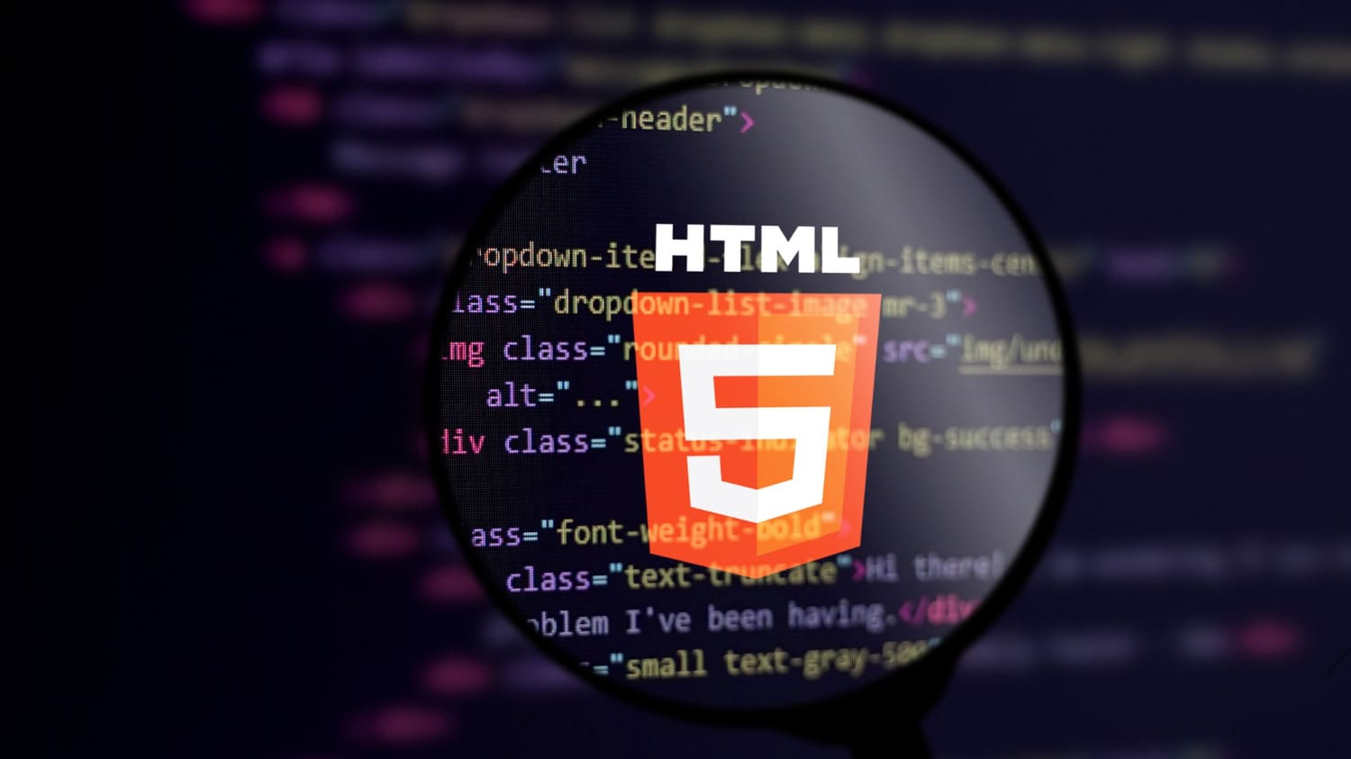 html image