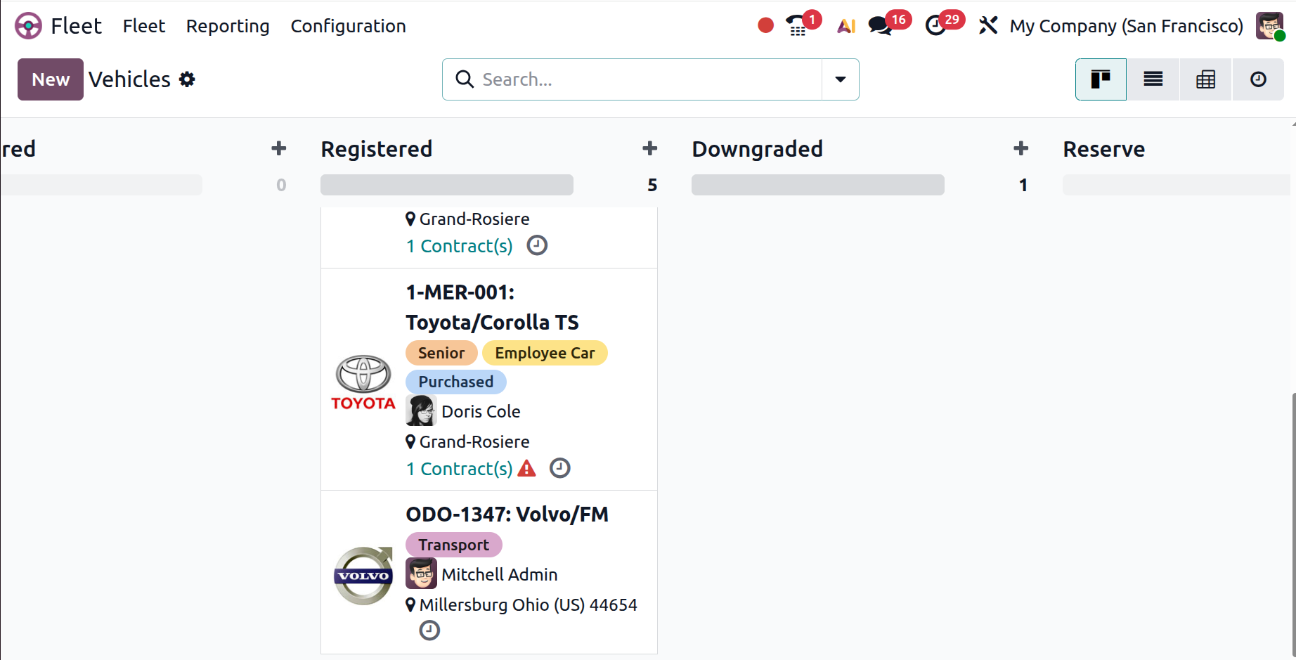 Odoo trade counter POS for a building materials yard