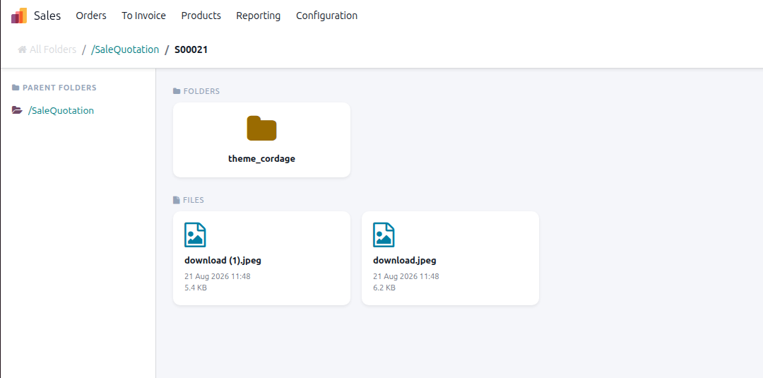 Odoo furniture quotation with deposit and installment schedule