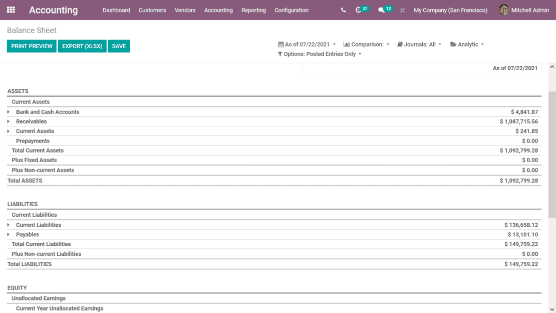 Odoo Accounting
