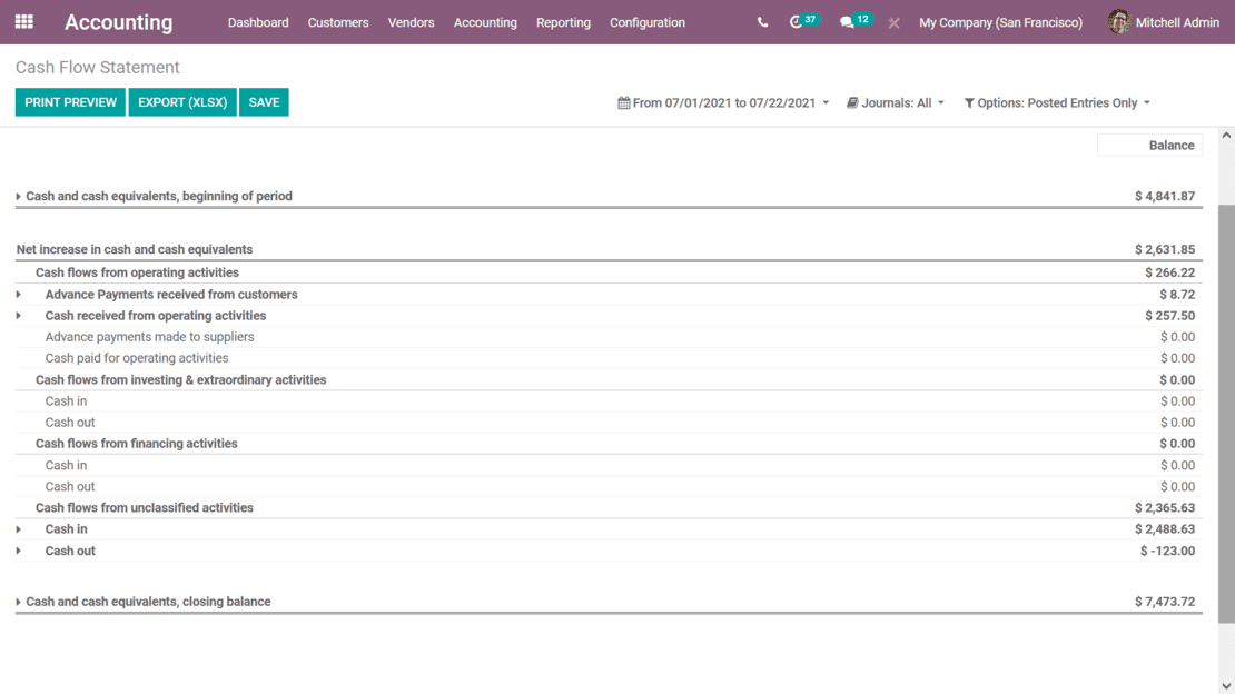 Odoo Accounting