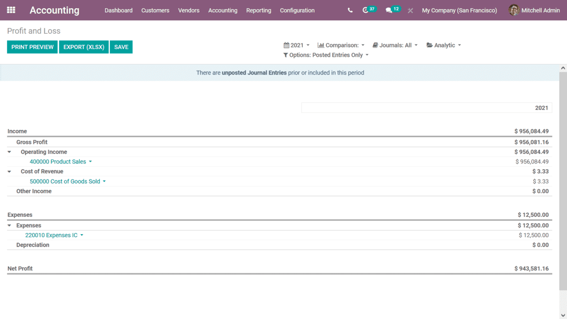 Odoo Accounting