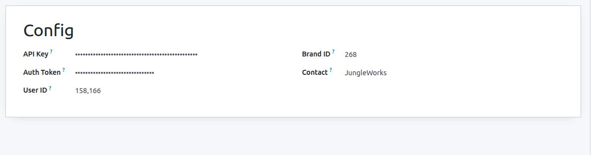 BioTime server configuration and authentication in Odoo