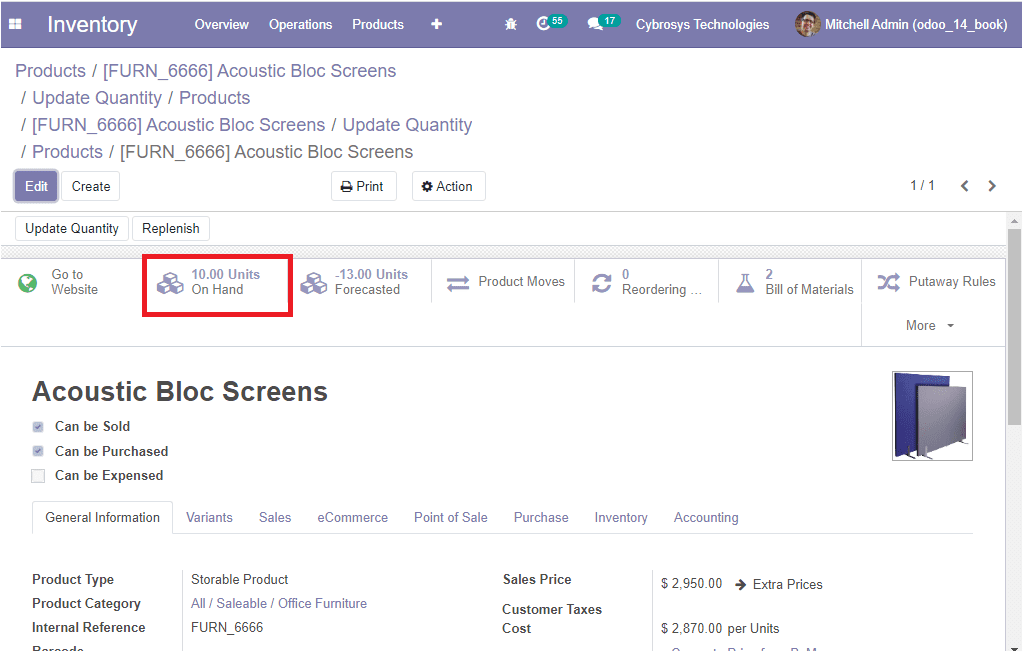 quantity listed in BOM crosscheck