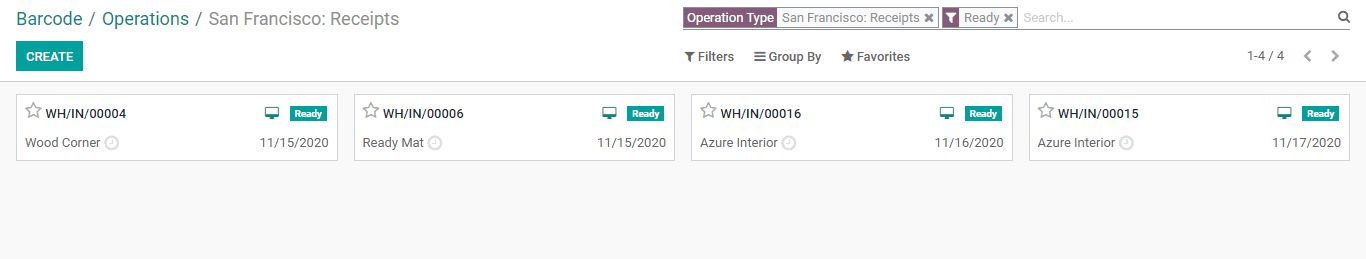 Odoo 条码应用