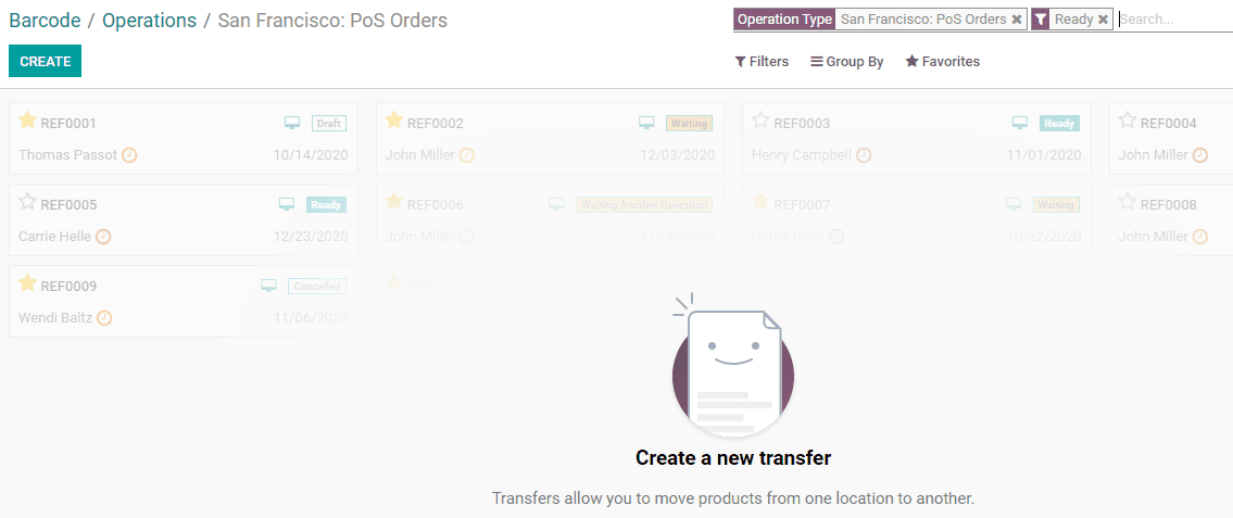Odoo 条码应用