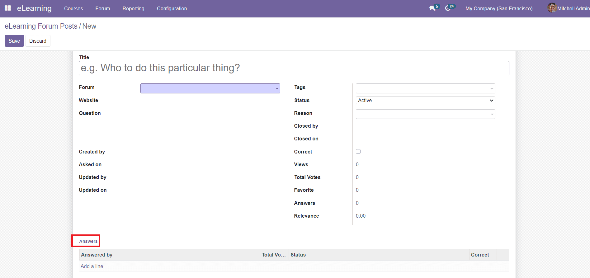 odoo 15 community install