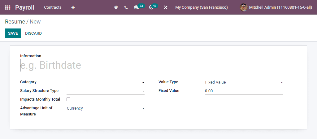 payroll odoo 15 community