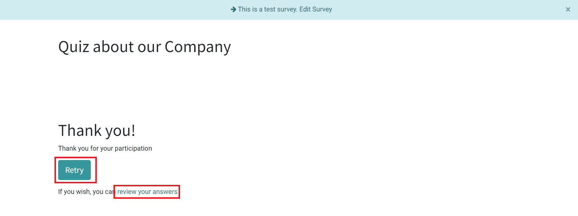 Odoo 15 Survey 
