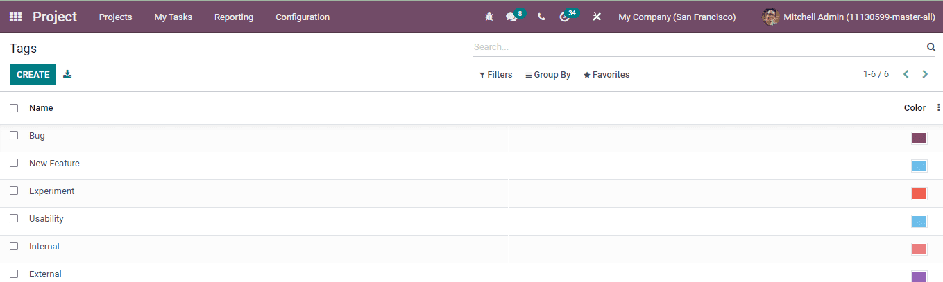 Odoo 15 Projects