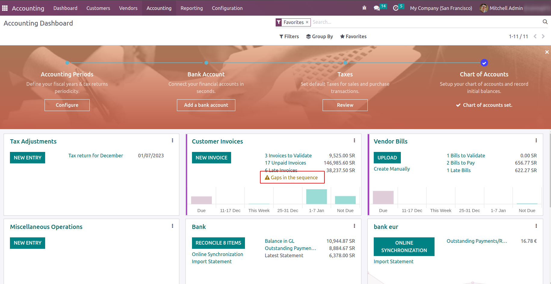 Odoo Accounting Book