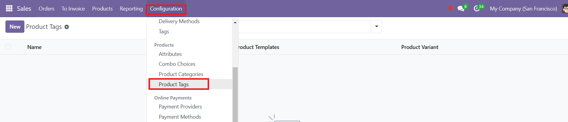 Odoo 18 sales