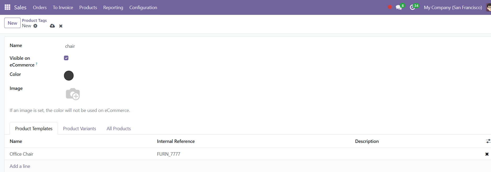 Odoo 18 sales