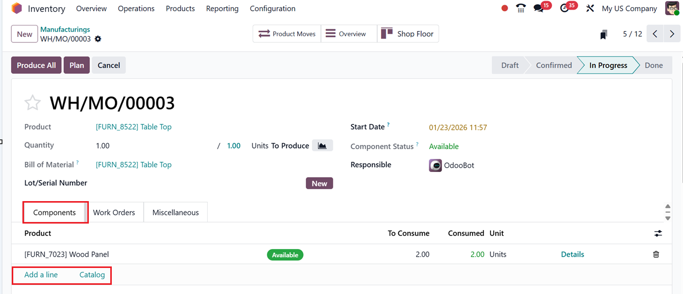 Odoo 19 Project