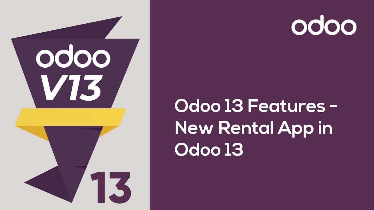 新的租赁应用程序在Odoo 13