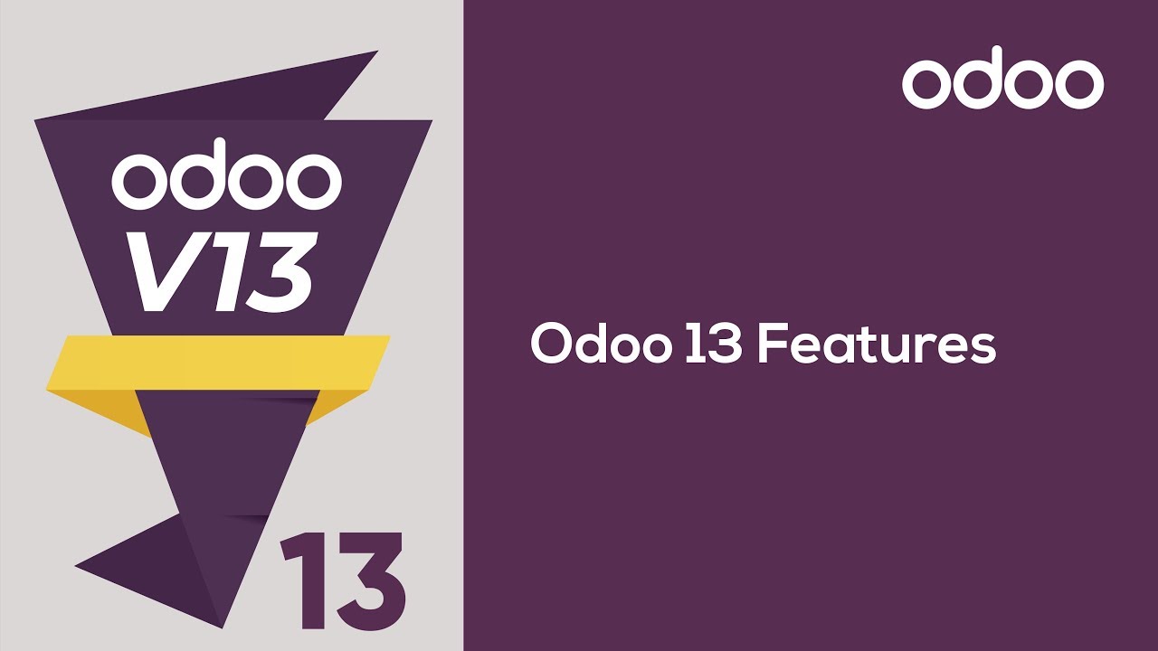 Odoo 13 Features