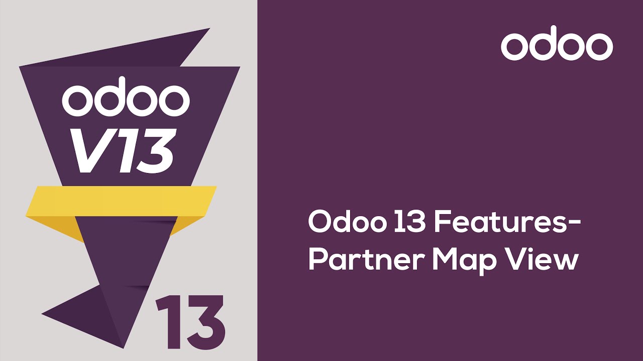 Odoo 13 Features-Partner Map View