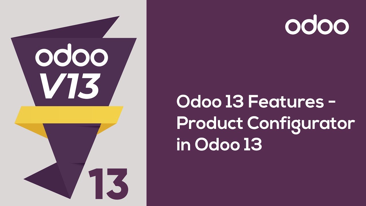 Odoo 13中的产品配置器