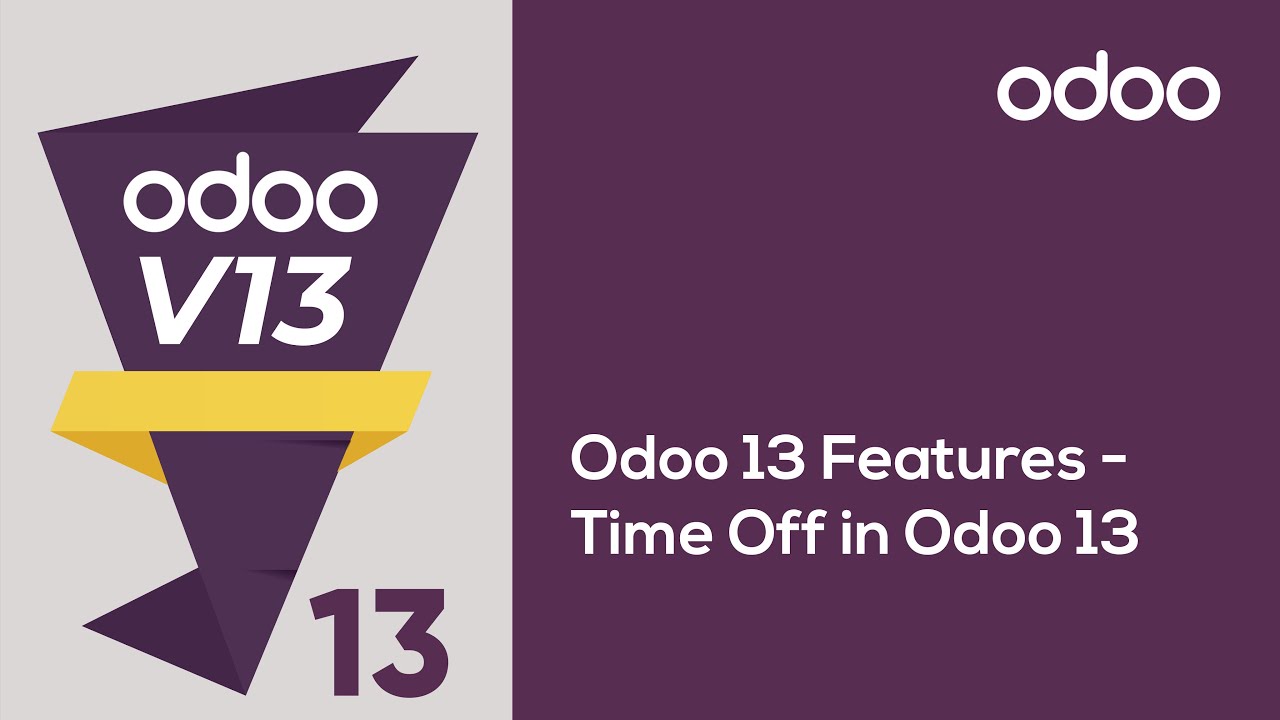 Time Off in Odoo 13