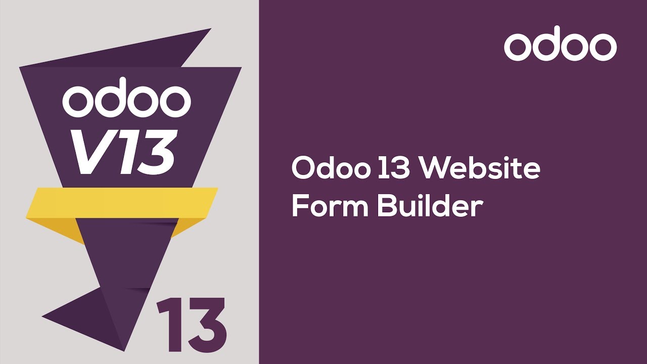 Odoo 13 Website Form Builder