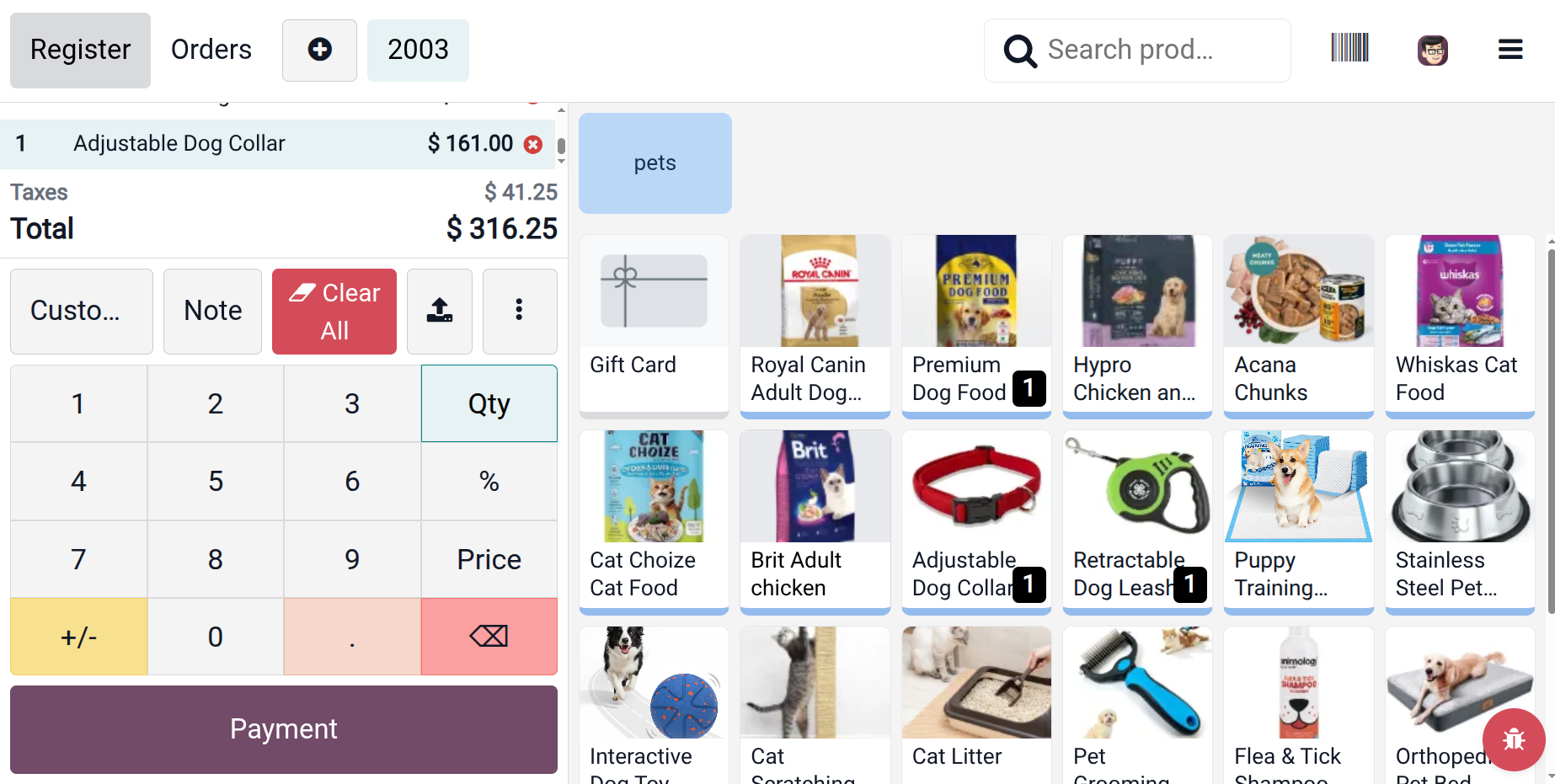 Quick confident POS checkout